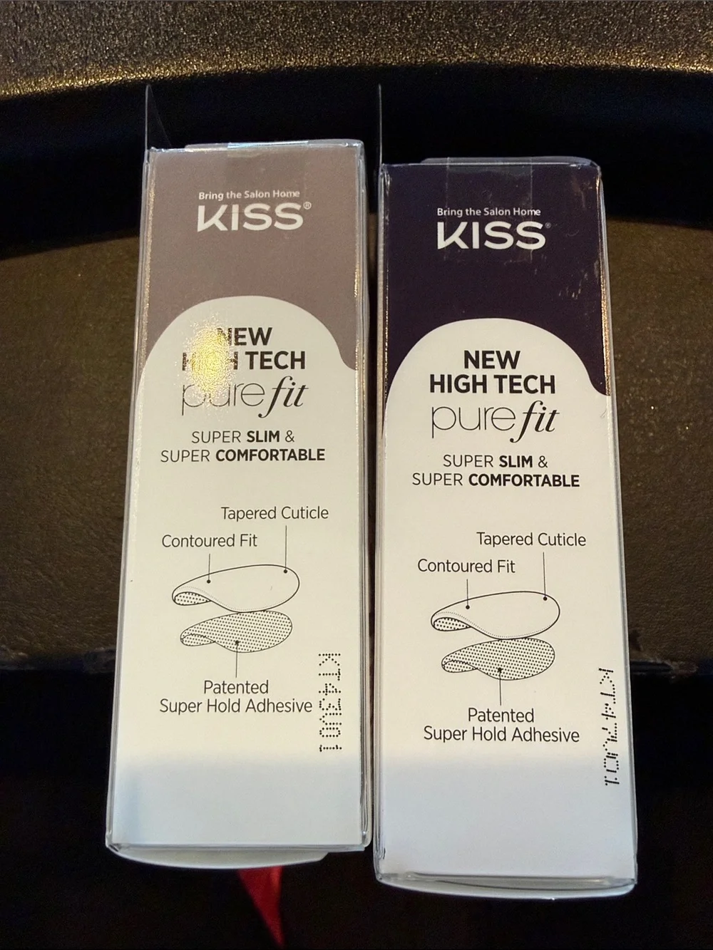 Set of 2 OPI impress Nails in Lincoln park after dark & Taupe - 30 Count Each